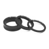 KINK Headset Spacers Kit, Matte Black (2,5 mm / 5 mm / 10 mm)